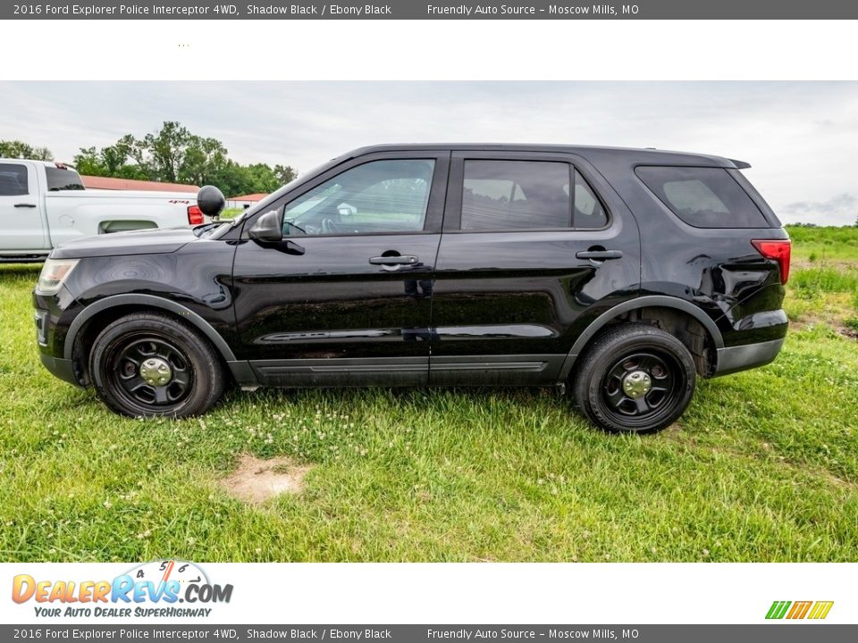 2016 Ford Explorer Police Interceptor 4WD Shadow Black / Ebony Black Photo #7