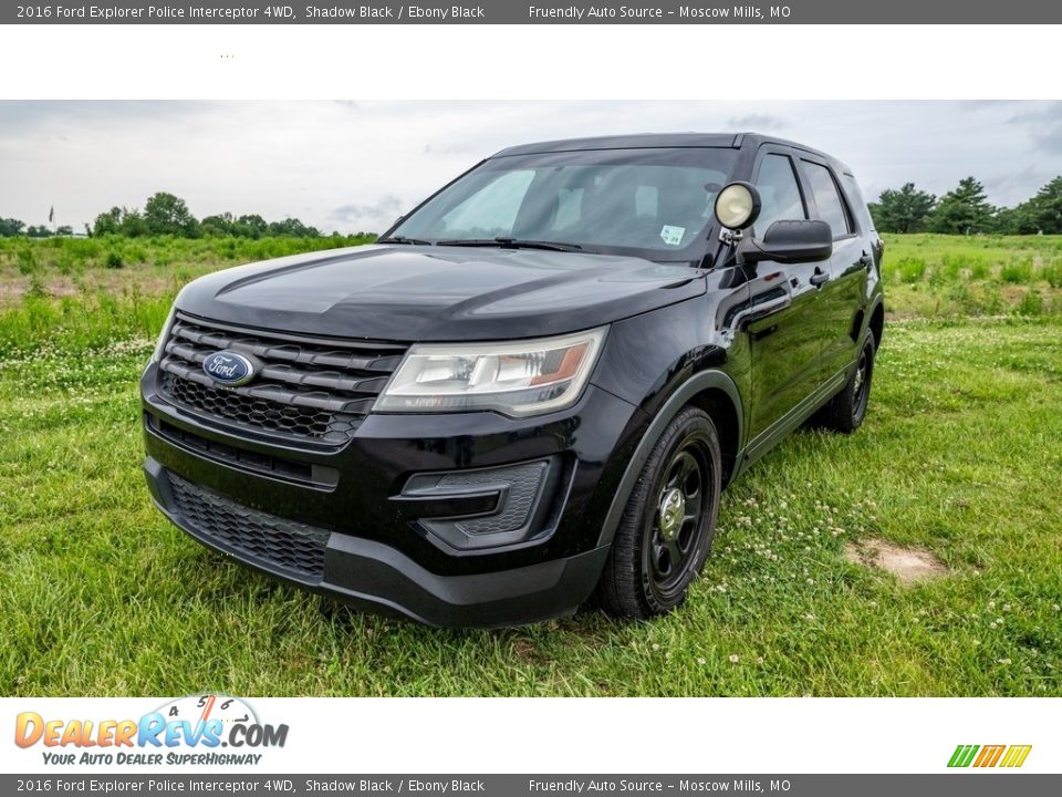 2016 Ford Explorer Police Interceptor 4WD Shadow Black / Ebony Black Photo #8