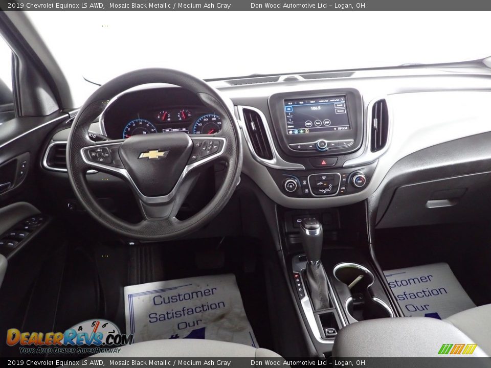 2019 Chevrolet Equinox LS AWD Mosaic Black Metallic / Medium Ash Gray Photo #23