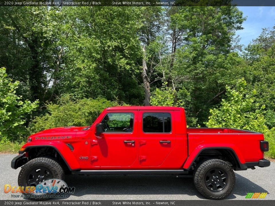 2020 Jeep Gladiator Mojave 4x4 Firecracker Red / Black Photo #1