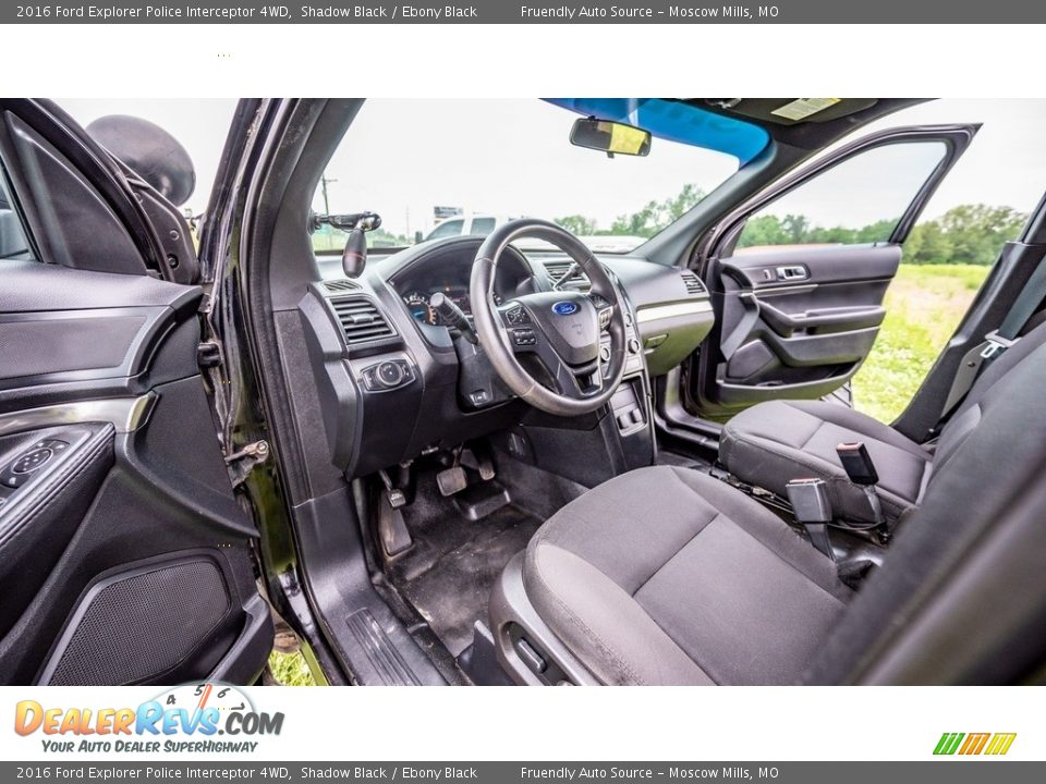2016 Ford Explorer Police Interceptor 4WD Shadow Black / Ebony Black Photo #19