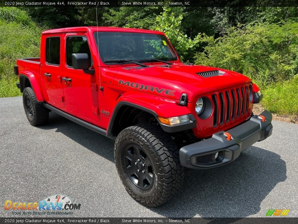 2020 Jeep Gladiator Mojave 4x4 Firecracker Red / Black Photo #4