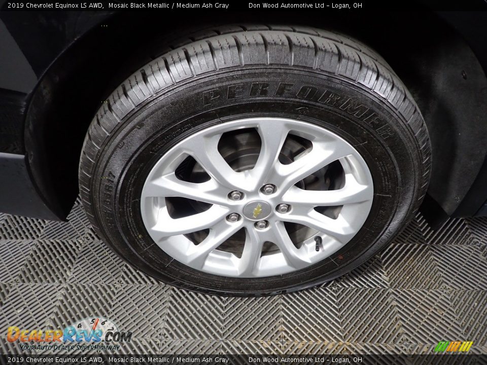 2019 Chevrolet Equinox LS AWD Mosaic Black Metallic / Medium Ash Gray Photo #28