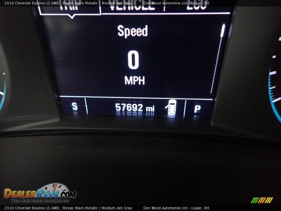 2019 Chevrolet Equinox LS AWD Mosaic Black Metallic / Medium Ash Gray Photo #29
