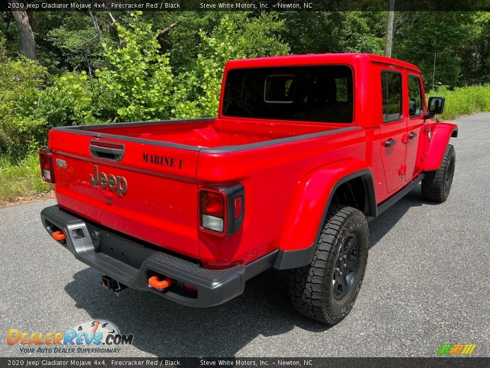 2020 Jeep Gladiator Mojave 4x4 Firecracker Red / Black Photo #7