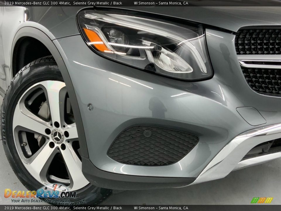 2019 Mercedes-Benz GLC 300 4Matic Selenite Grey Metallic / Black Photo #3