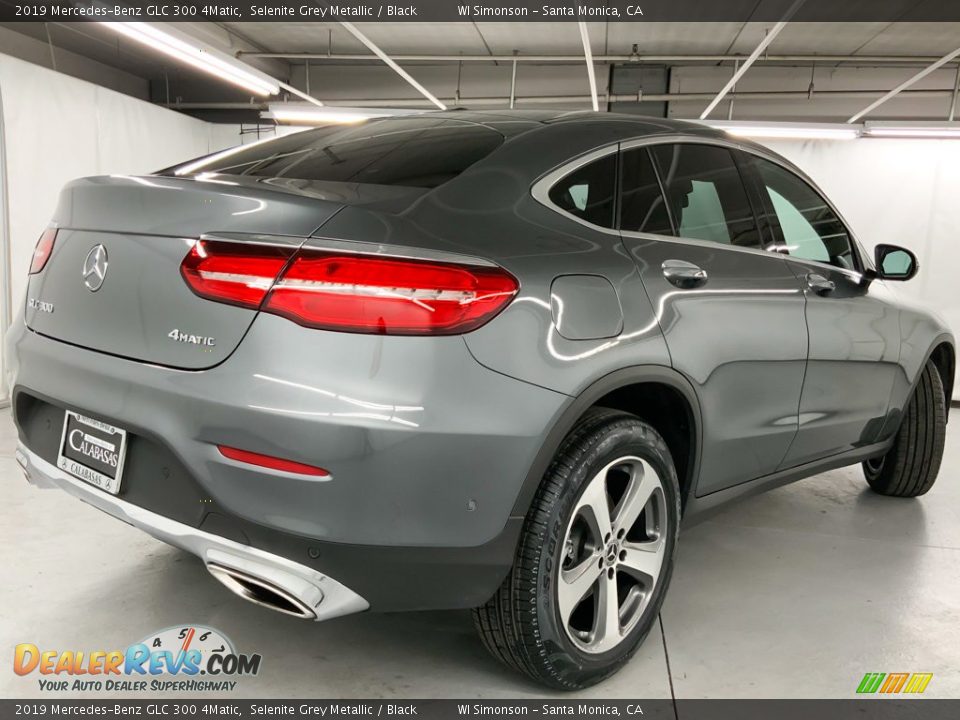 2019 Mercedes-Benz GLC 300 4Matic Selenite Grey Metallic / Black Photo #5