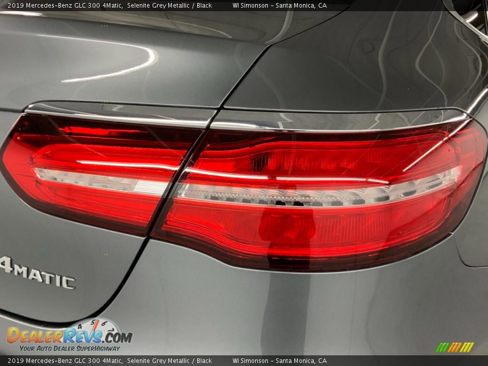 2019 Mercedes-Benz GLC 300 4Matic Selenite Grey Metallic / Black Photo #6