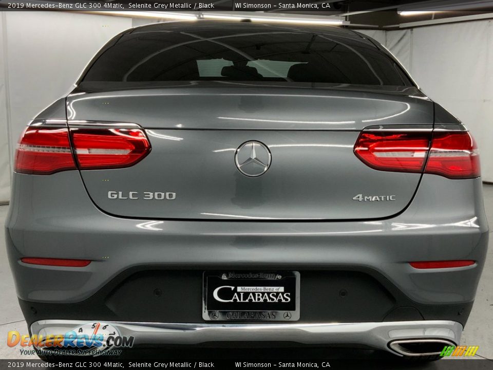 2019 Mercedes-Benz GLC 300 4Matic Selenite Grey Metallic / Black Photo #7