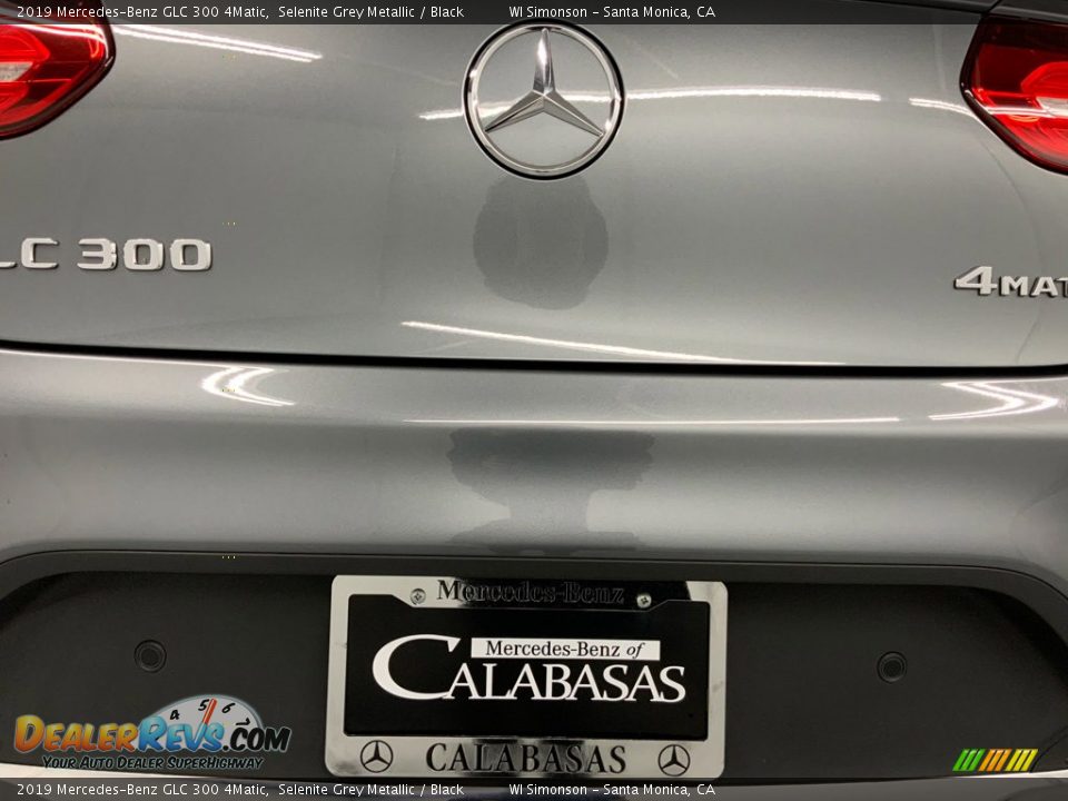 2019 Mercedes-Benz GLC 300 4Matic Selenite Grey Metallic / Black Photo #10