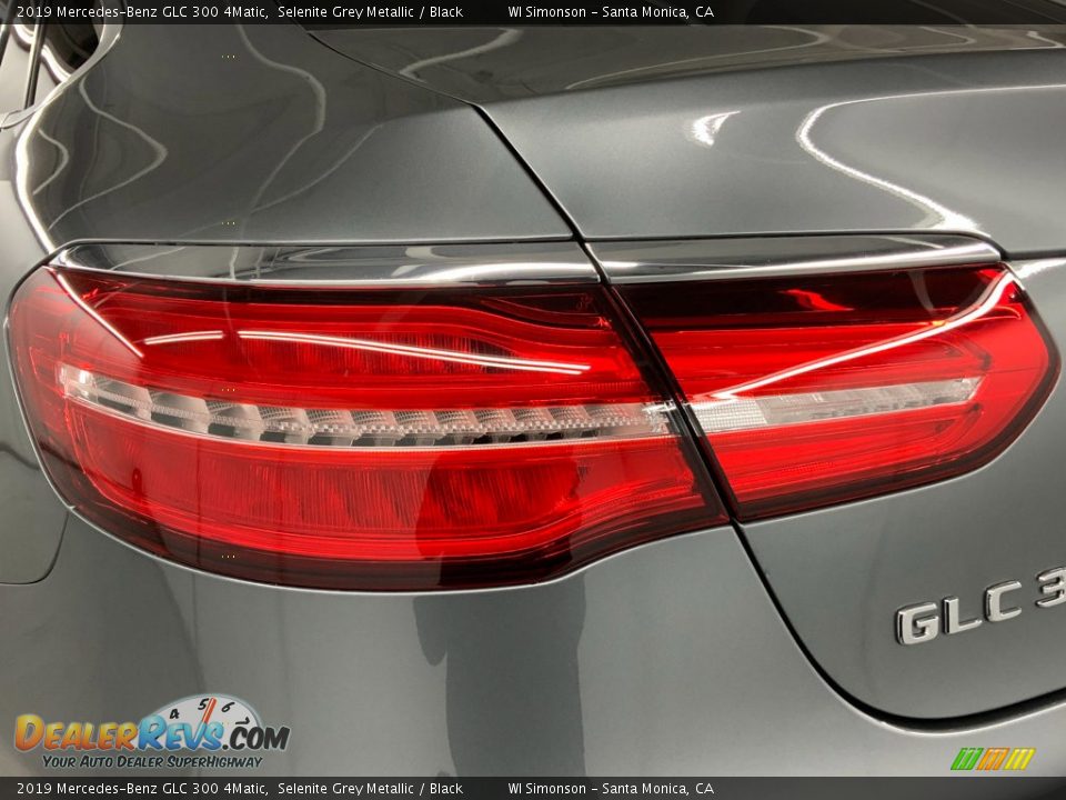 2019 Mercedes-Benz GLC 300 4Matic Selenite Grey Metallic / Black Photo #12
