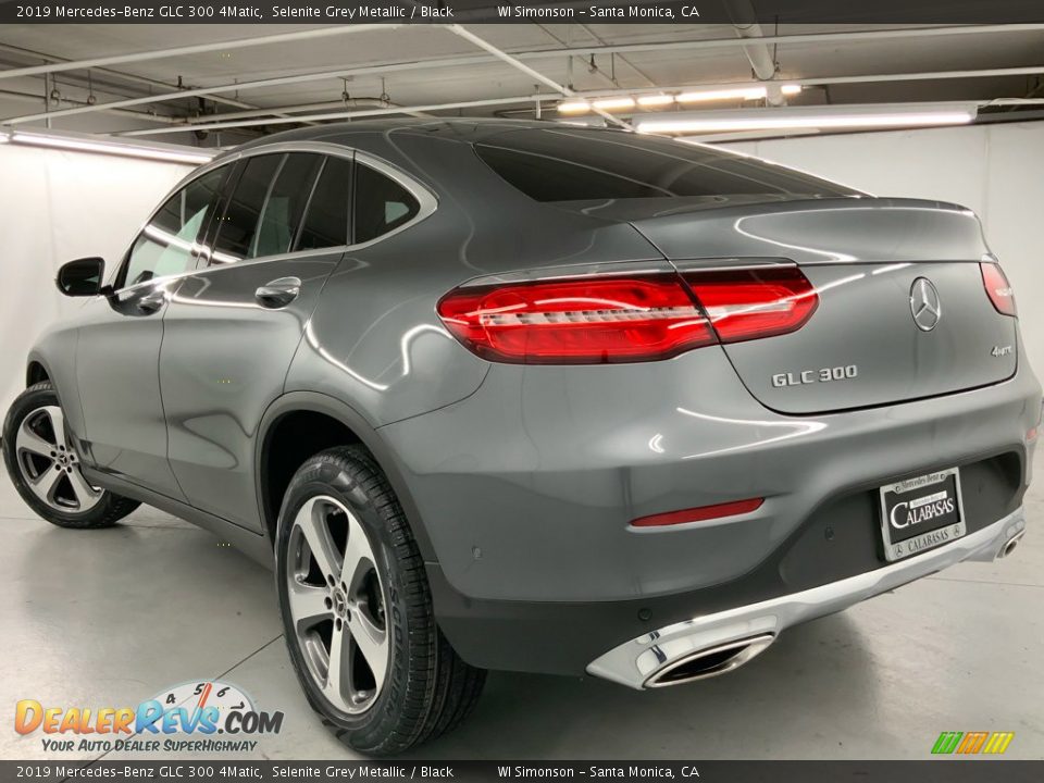 2019 Mercedes-Benz GLC 300 4Matic Selenite Grey Metallic / Black Photo #13