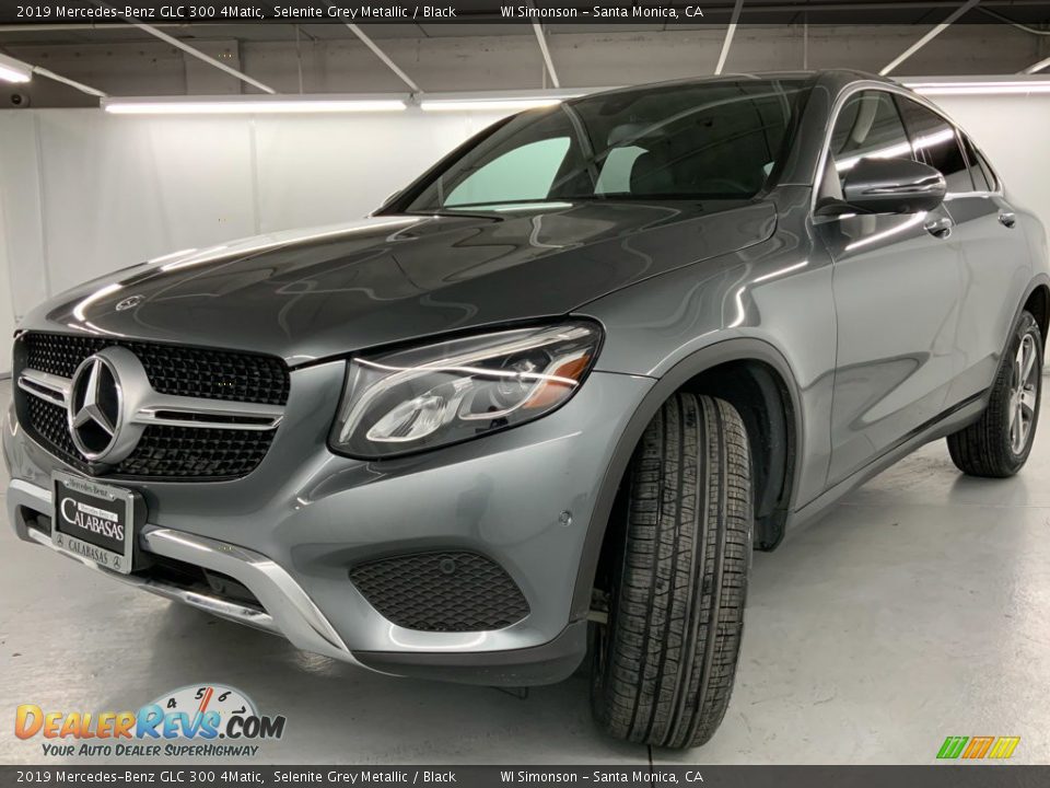 2019 Mercedes-Benz GLC 300 4Matic Selenite Grey Metallic / Black Photo #14