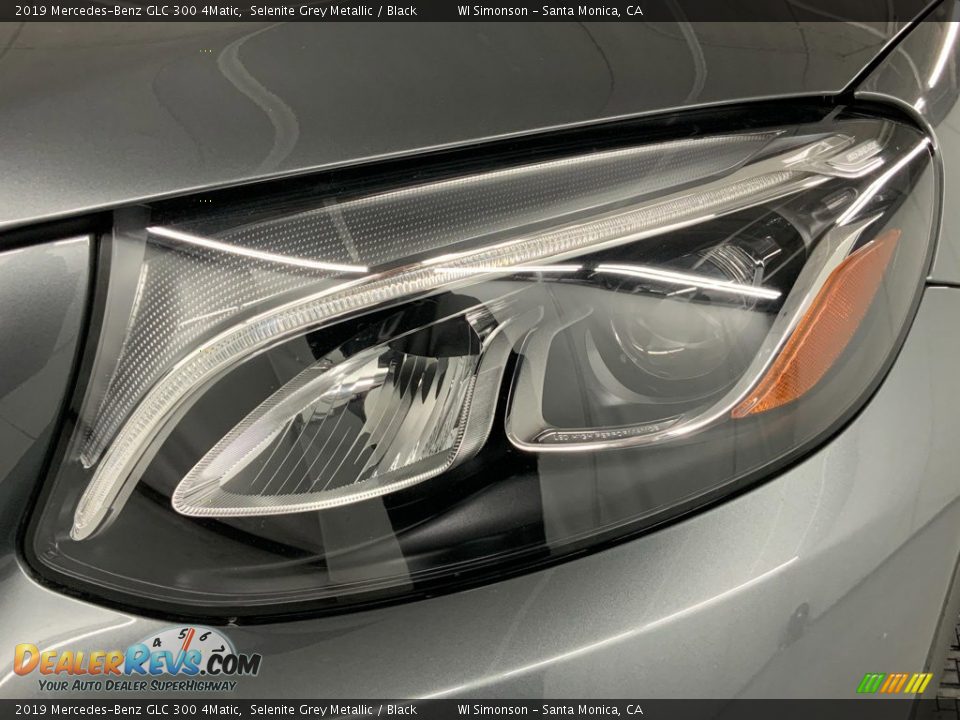 2019 Mercedes-Benz GLC 300 4Matic Selenite Grey Metallic / Black Photo #15