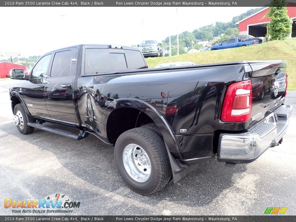 Black 2019 Ram 3500 Laramie Crew Cab 4x4 Photo #3