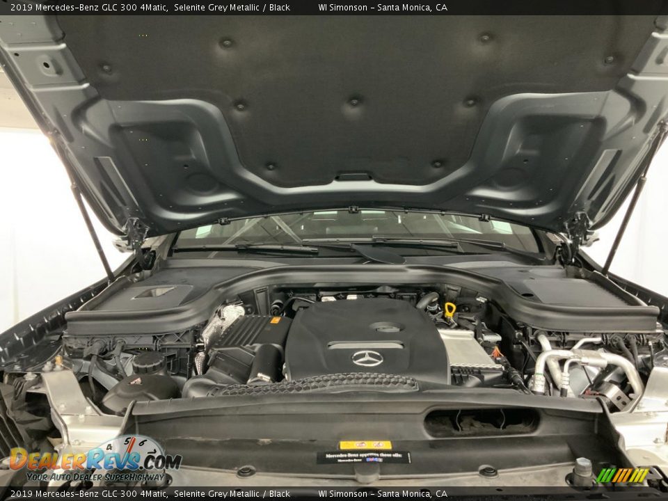 2019 Mercedes-Benz GLC 300 4Matic Selenite Grey Metallic / Black Photo #17