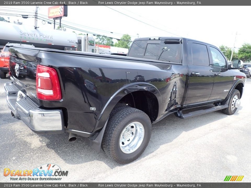 2019 Ram 3500 Laramie Crew Cab 4x4 Black / Black Photo #6