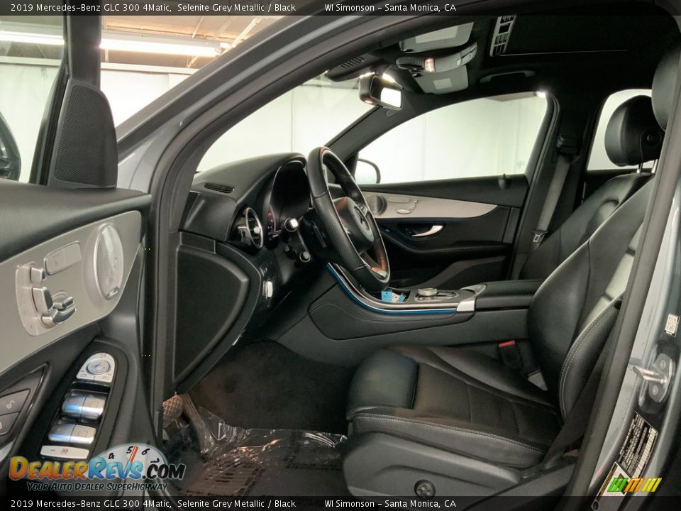 2019 Mercedes-Benz GLC 300 4Matic Selenite Grey Metallic / Black Photo #21