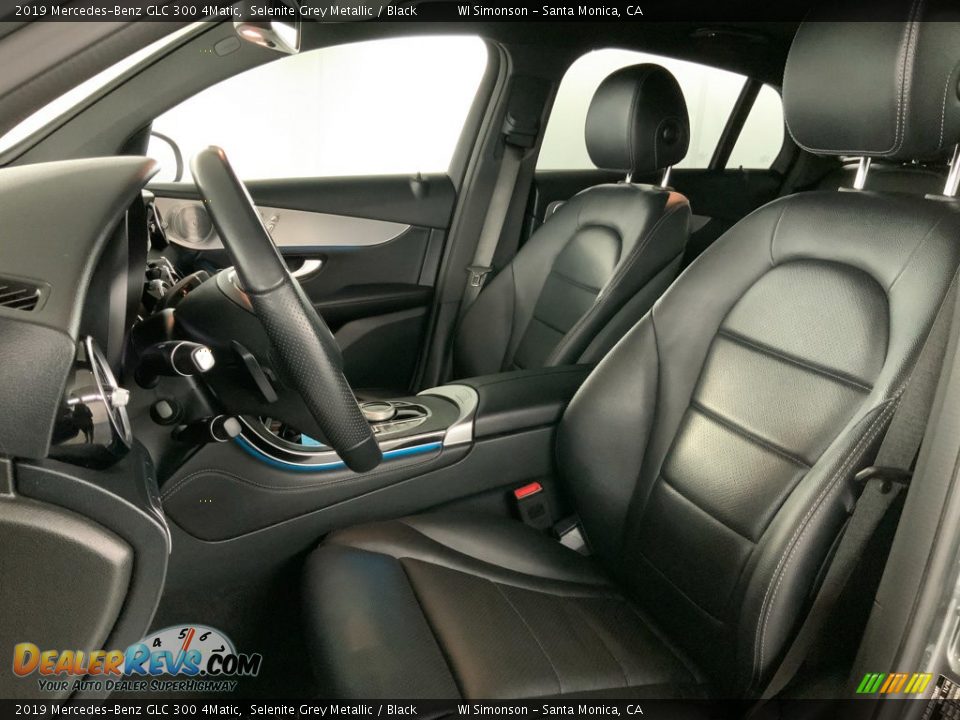 2019 Mercedes-Benz GLC 300 4Matic Selenite Grey Metallic / Black Photo #22