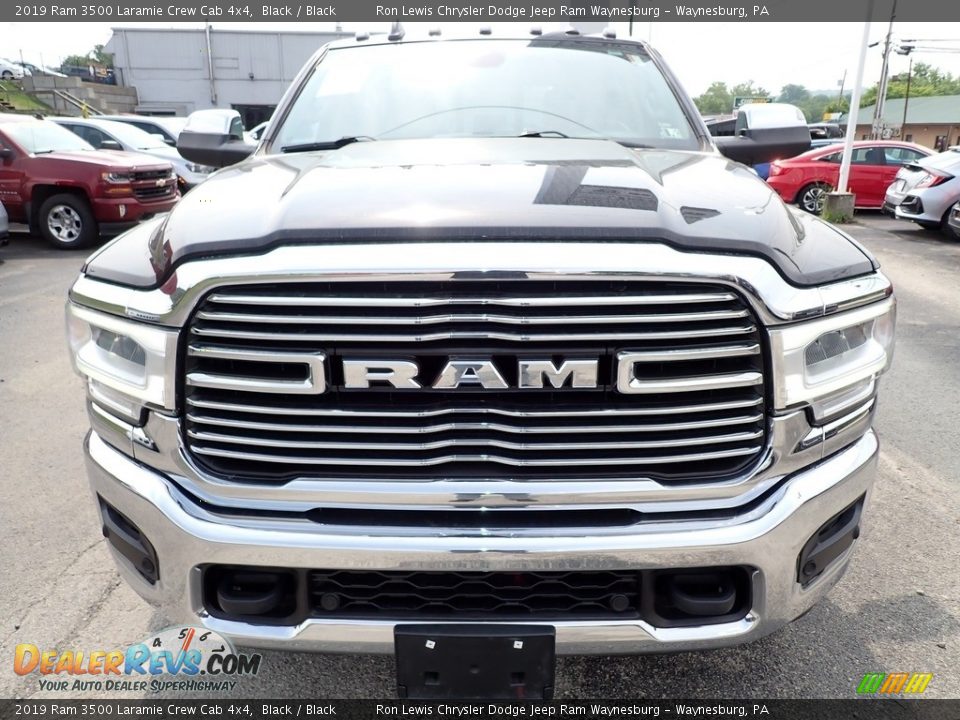 2019 Ram 3500 Laramie Crew Cab 4x4 Black / Black Photo #9