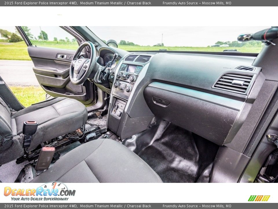 Dashboard of 2015 Ford Explorer Police Interceptor 4WD Photo #14