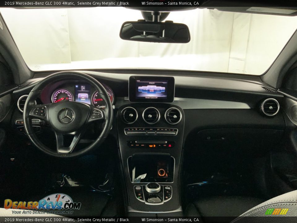 2019 Mercedes-Benz GLC 300 4Matic Selenite Grey Metallic / Black Photo #23