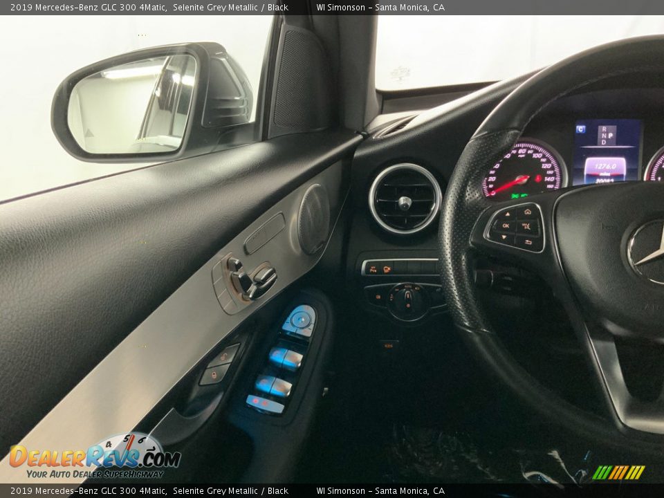 2019 Mercedes-Benz GLC 300 4Matic Selenite Grey Metallic / Black Photo #25