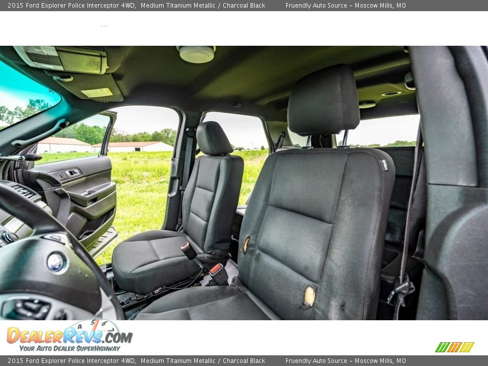2015 Ford Explorer Police Interceptor 4WD Medium Titanium Metallic / Charcoal Black Photo #19