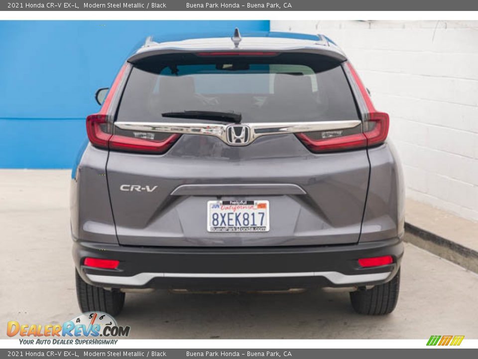 2021 Honda CR-V EX-L Modern Steel Metallic / Black Photo #9
