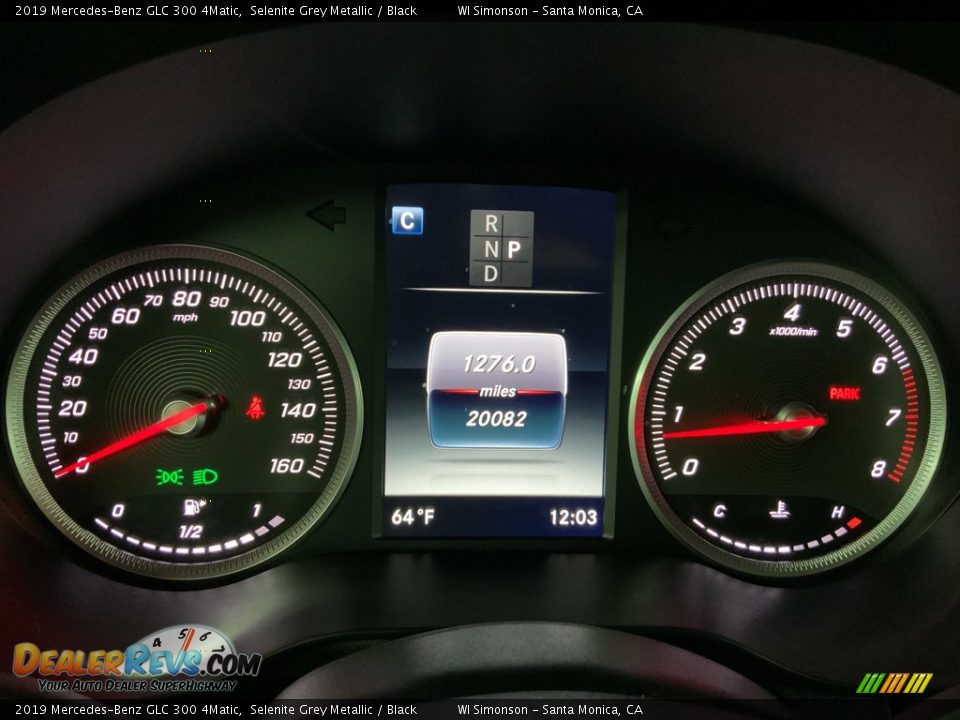 2019 Mercedes-Benz GLC 300 4Matic Gauges Photo #29