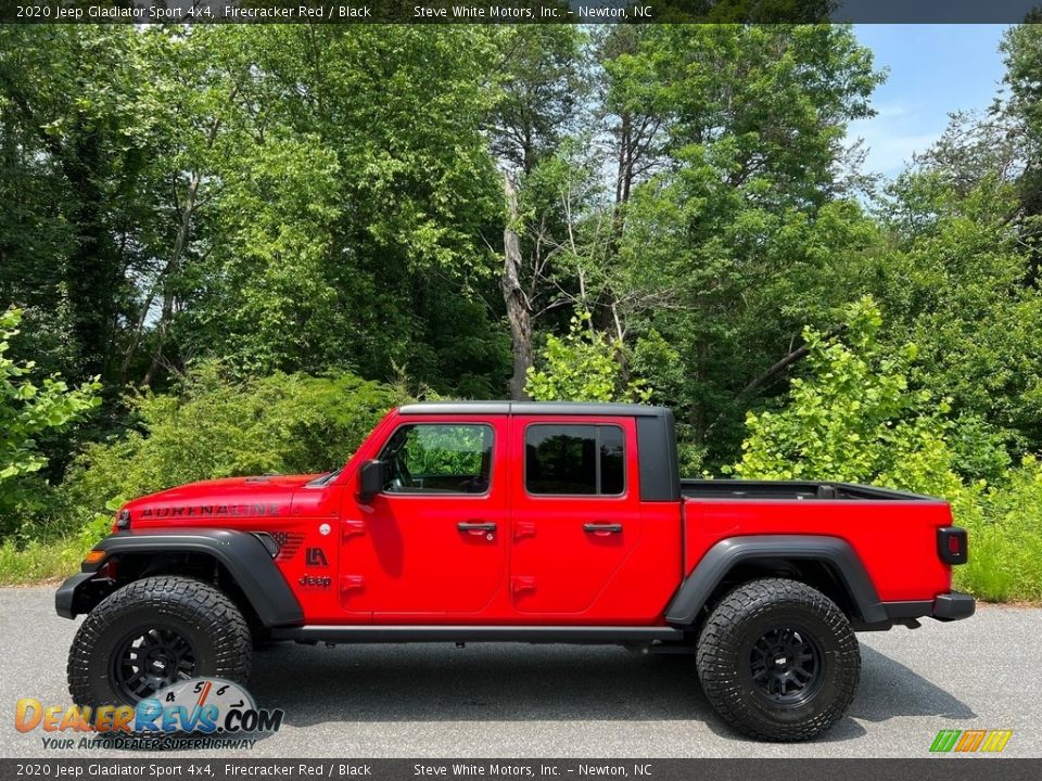 2020 Jeep Gladiator Sport 4x4 Firecracker Red / Black Photo #1