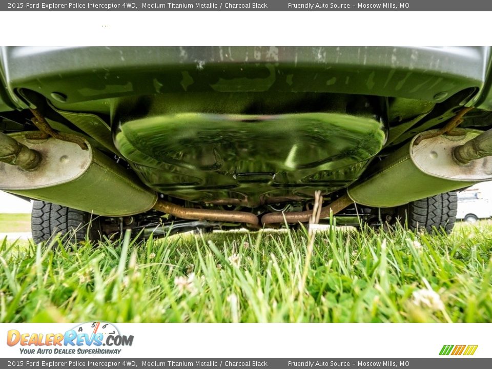 Undercarriage of 2015 Ford Explorer Police Interceptor 4WD Photo #24