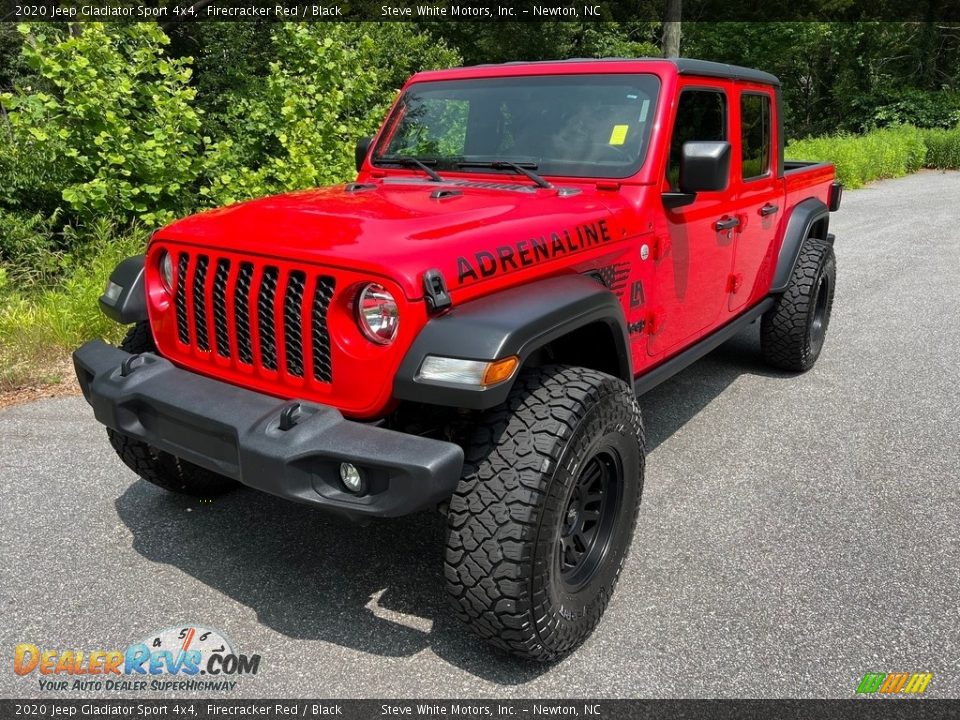 2020 Jeep Gladiator Sport 4x4 Firecracker Red / Black Photo #2