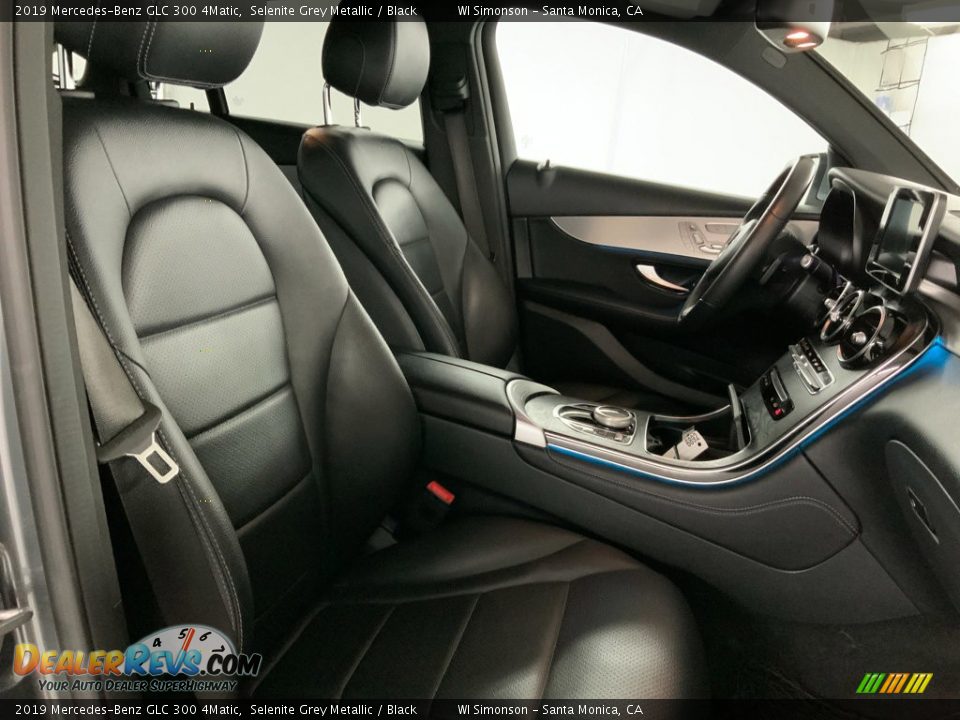 2019 Mercedes-Benz GLC 300 4Matic Selenite Grey Metallic / Black Photo #33