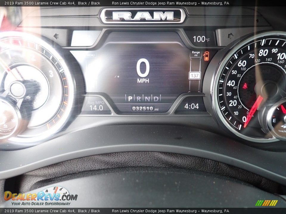 2019 Ram 3500 Laramie Crew Cab 4x4 Gauges Photo #20