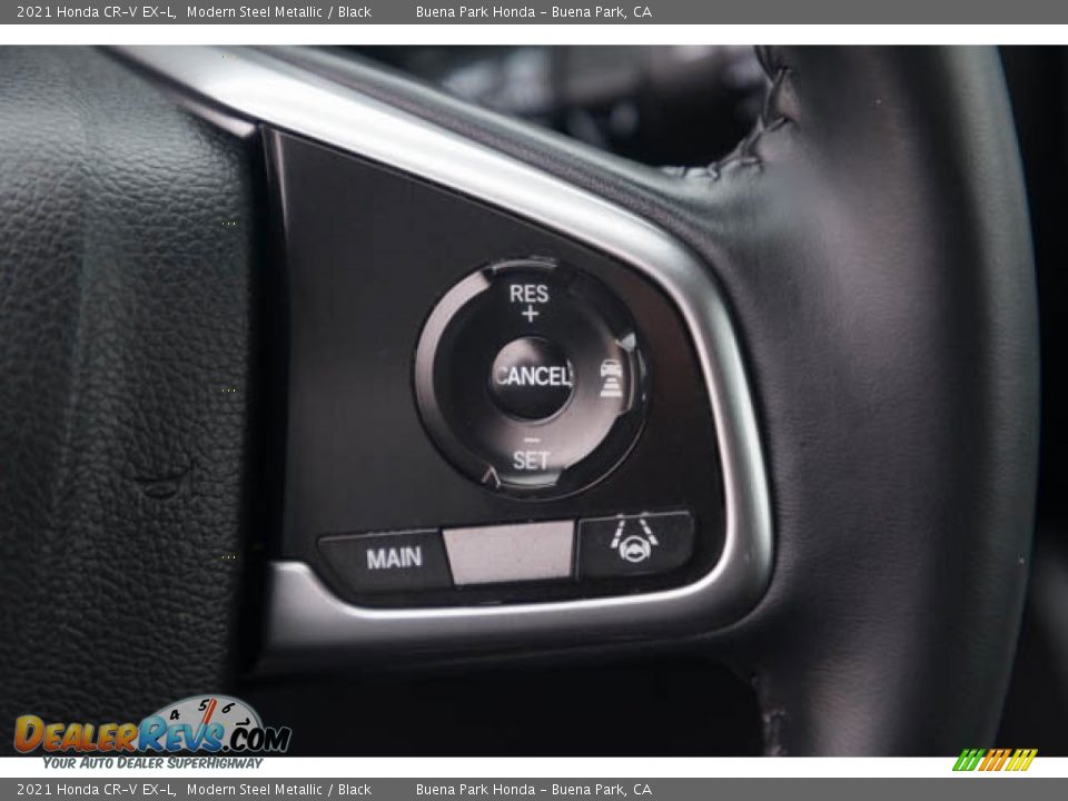 2021 Honda CR-V EX-L Modern Steel Metallic / Black Photo #13