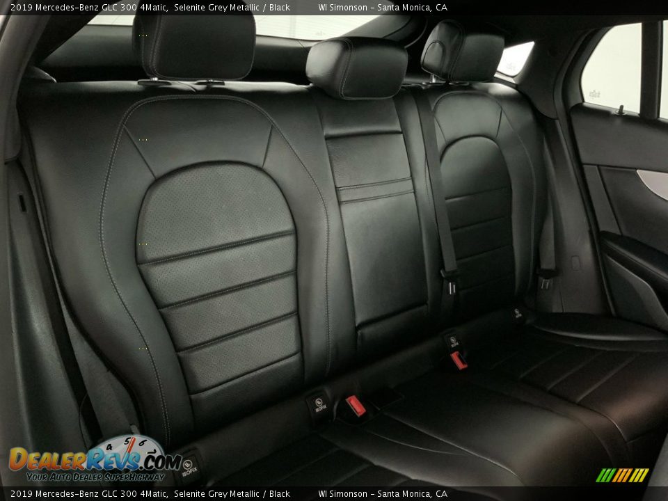 2019 Mercedes-Benz GLC 300 4Matic Selenite Grey Metallic / Black Photo #34