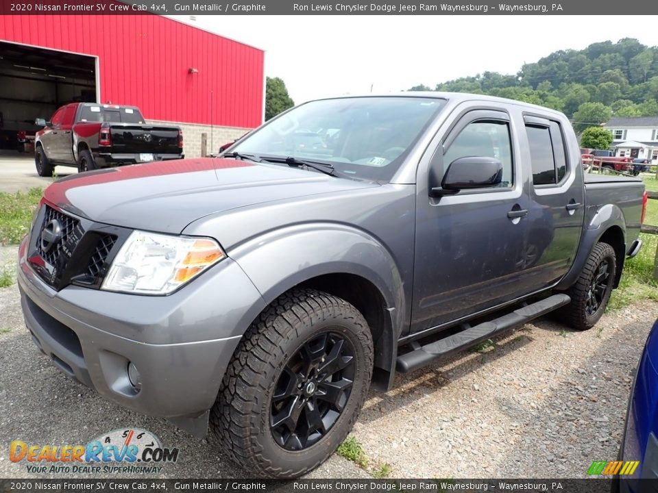 2020 Nissan Frontier SV Crew Cab 4x4 Gun Metallic / Graphite Photo #1