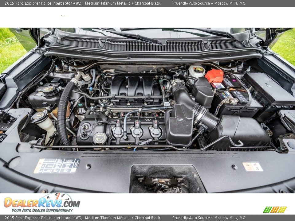 2015 Ford Explorer Police Interceptor 4WD 3.7 Liter DOHC 24-Valve Ti-VCT V6 Engine Photo #27