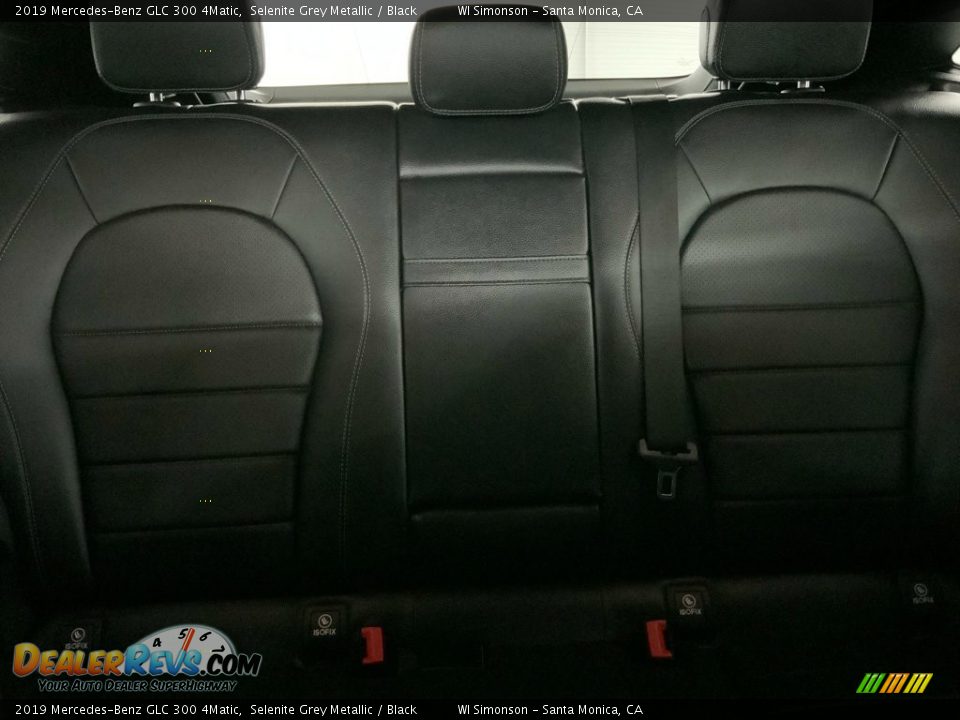 2019 Mercedes-Benz GLC 300 4Matic Selenite Grey Metallic / Black Photo #35