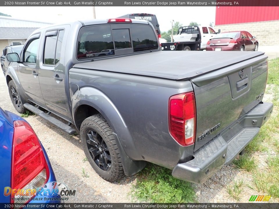 2020 Nissan Frontier SV Crew Cab 4x4 Gun Metallic / Graphite Photo #2