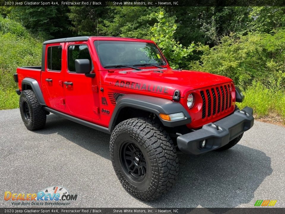 2020 Jeep Gladiator Sport 4x4 Firecracker Red / Black Photo #5