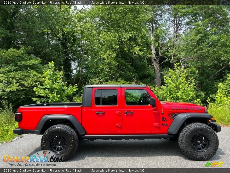 2020 Jeep Gladiator Sport 4x4 Firecracker Red / Black Photo #6