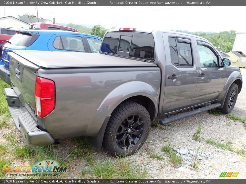 2020 Nissan Frontier SV Crew Cab 4x4 Gun Metallic / Graphite Photo #3