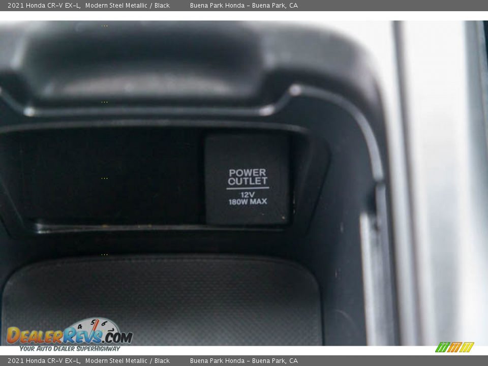 2021 Honda CR-V EX-L Modern Steel Metallic / Black Photo #16