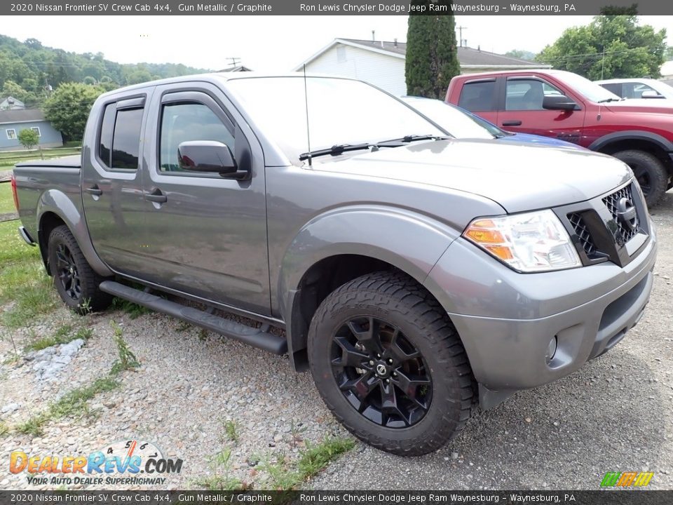 2020 Nissan Frontier SV Crew Cab 4x4 Gun Metallic / Graphite Photo #4