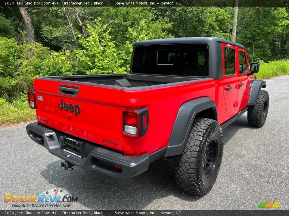 2020 Jeep Gladiator Sport 4x4 Firecracker Red / Black Photo #7