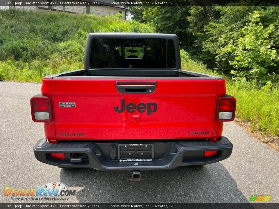 2020 Jeep Gladiator Sport 4x4 Firecracker Red / Black Photo #8