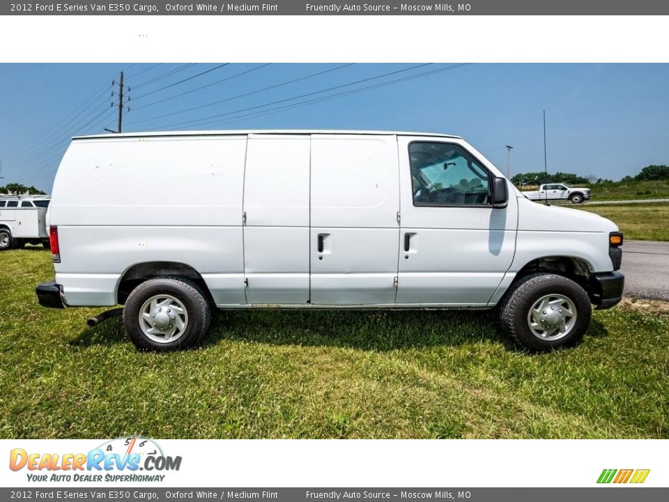 2012 Ford E Series Van E350 Cargo Oxford White / Medium Flint Photo #2