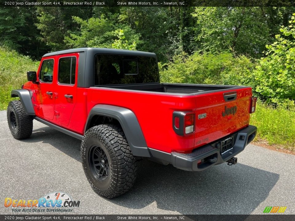 2020 Jeep Gladiator Sport 4x4 Firecracker Red / Black Photo #10